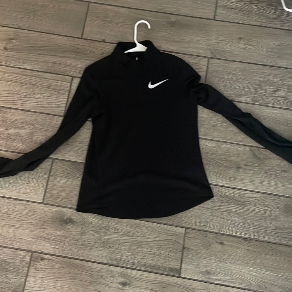 Nike dry fit half zip up